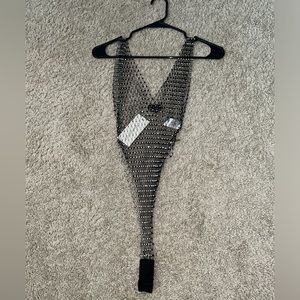 NWT Hot & Delicious Diamond Rave Bodysuit